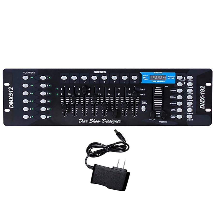 Amazon | IMRELAX DMXコントローラー 192チャンネル DMX512